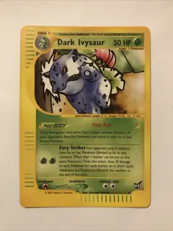 Dark Ivysaur Best Promo 6 - Near Mint - Pokemon Trading Card Game - Image 1