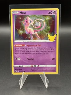 Pokemon Mew 011/025 Celebrations Holo Rare Pack Fresh - Image 1