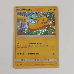 The Pokemon Company Pikachu 005/012 Promo McDonald's 2017 Holo English HP 70 - Image 1