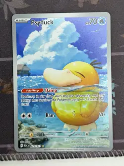 Pokemon TCG Psyduck 226/217 Illustration Rare Ascended Heroes English NM - Image 1