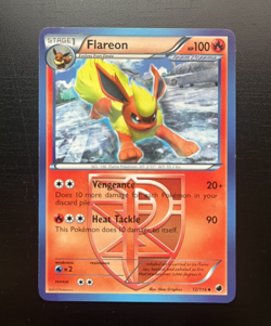 Pokemon TCG - Flareon (Team Plasma) 12/116 Plasma Freeze Regular - LP - Image 2
