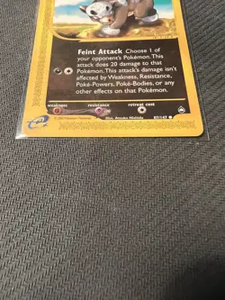 Pokemon TCG Houndour Aquapolis 87/147 Common Non Holo MP - Image 2