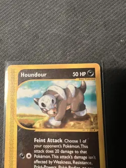 Pokemon TCG Houndour Aquapolis 87/147 Common Non Holo MP - Image 3