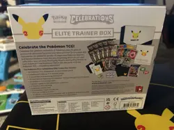 Pokemon Celebrations EMPTY ETB No Packs/Promo Accessories Only! - Image 2