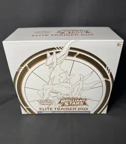 Pokemon TCG Sword & Shield Brilliant Stars Elite Trainer Box - Image 1