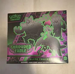 Pokemon TCG Scarlet & Violet Shrouded Fable Elite Trainer Box English 2024 - Image 1
