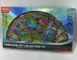 Pokemon TGC: Venusaur & Blastoise EX Premium Collection GameStop Exclusive - Image 1