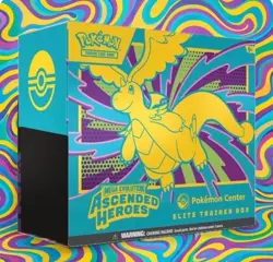 Pokemon Ascended Heroes Pokemon Center ETB Confirmed Order PRESALE! Sealed - Image 1