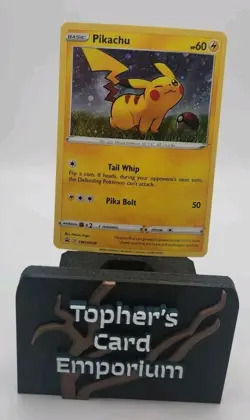Pikachu - Cosmo Foil - SWSH: Sword & Shield Promo - Pokemon TCG - SWSH039 - Image 1
