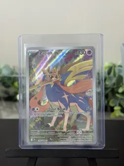 Pokemon TCG – Zacian 100/094 – Phantasmal Flames – Secret Rare – NM/M - Image 1