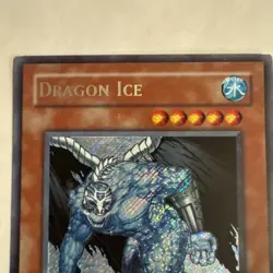 Yugioh Dragon Ice GLAS-EN084 1st Secret Rare Holo Bleed VLP - Image 2