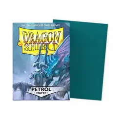 Dragon Shield Matte Petrol Sleeves 100ct - Standard Size - MTG Pokemon TCG - Image 1