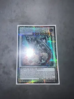 YUGIOH BORRELOAD SAVAGE DRAGON QUARTER CENTURY SECRET RARE NEAR MINT RA01-EN033 - Image 1