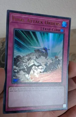 Final Attack Orders KC01-EN060 25th Anniversary Ultimate Kaiba Set Unlimited - Image 3