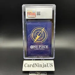 CGC MINT 9 Portgas D. Ace OP13-119 SEC SP Wanted Japanese ONE PIECE Carrying 43 - Image 2