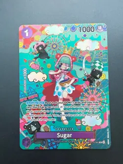 Bandai One Piece TCG The Azure Sea's Seven OP14 - SUGAR - Alt Art Foil OP10-065 - Image 1