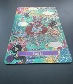 Bandai One Piece TCG The Azure Sea's Seven OP14 - SUGAR - Alt Art Foil OP10-065 - Image 2