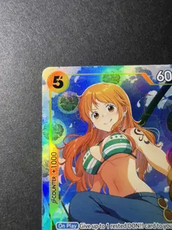 One Piece Card Game Nami SR Alt Art EB03-053 English NM Heroines Edition - Image 3