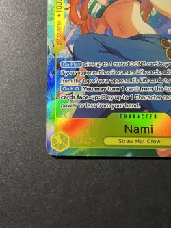 One Piece Card Game Nami SR Alt Art EB03-053 English NM Heroines Edition - Image 5