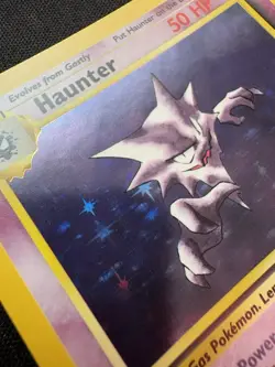 Pokemon Haunter Fossil 6/62 Holo English 1999 TCG WOTC Card - NM - Image 2