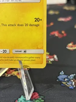 Pikachu 28/73 Pokemon TCG Card Common - Cosmos Holo Promo W/ Galaxy Swirl Wow!! - Image 5