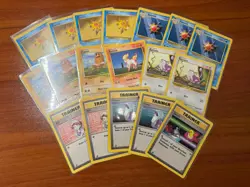⭐LOT OF 18 - 1999 Pokemon Base Set Cards - LP Vintage Rare - Image 1