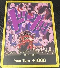 One Piece TCG Gold DON!! Card (Magellan) PRB01 NM Foil - Image 1