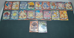Topps Pokemon 1999 TV Animation Edition Series 1 Card Lot - Image 1