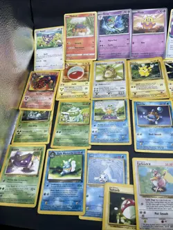 1995 1st Edition 25 Vintage Pokemon Cards Lot 90s - Image 3