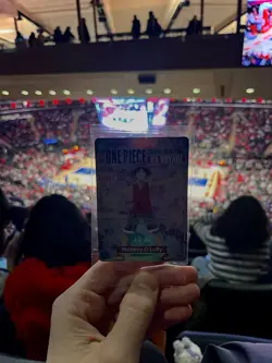 🔥🏀One Piece Monkey.D.Luffy US College Basketball Promo Card *SEALED*🔥🏀 - Image 1