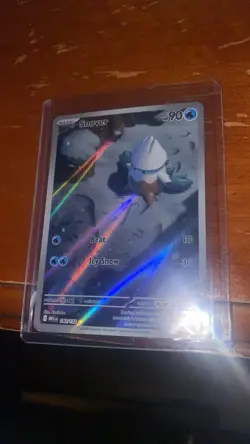 Pokemon TCG Snover 140/132 Mega Evolution Illustration Rare Card NM Condition - Image 1