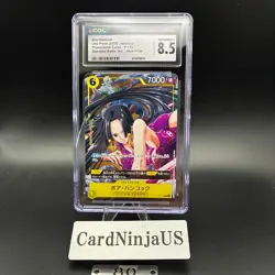 CGC NM-MT+ 8.5 Boa Hancock P-115 Promo Card V JUMP Limited One Piece Card game - Image 1