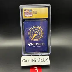 CGC PRISTINE 10 Monkey D Luffy SR ST10-006 ONE PIECE DAY 24 Promo Ex Vol. 3 card - Image 2