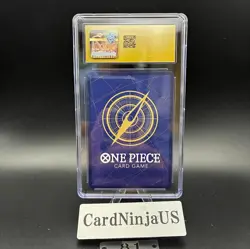 CGC PRISTINE 10 Shanks OP09-004 Wanted Emperors in the New World ONE PIECE Card - Image 2
