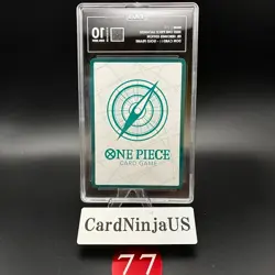 TAG GEM MINT 10 DON!! Nami GOLD EB03 Japanese ONE PIECE Card Heroines Edition - Image 2