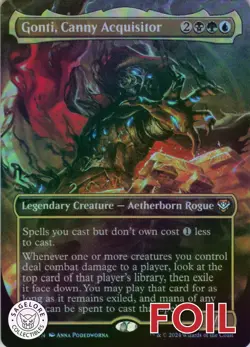 MTG Gonti, Canny Acquisitor (1) | NM Foil | Outlaws of Thunder Junction {OTC} - Image 1