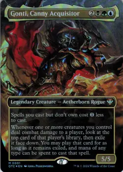 MTG Gonti, Canny Acquisitor (1) | NM Foil | Outlaws of Thunder Junction {OTC} - Image 2