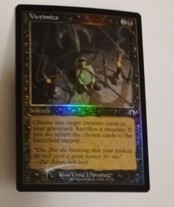 Victimize Retro Foil NM MH3 Magic the Gathering MTG Modern Horizons 3 - Image 1