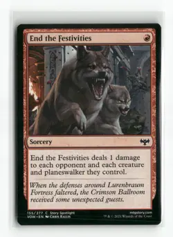 End the Festivities Innistrad: Crimson Vow Regular - Image 1
