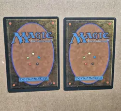 UNPLAYED SIGNED Cemetery Gate A&B Homelands LP MTG Magic MELISSA BENSON EDH CUBE - Image 2