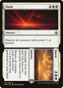 Dusk // Dawn (REGULAR) x1 - MTG Amonkhet AKH #210 - Image 1