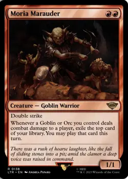 Moria Marauder The Lord of the Rings Non-Foil Near Mint or Better - Image 1