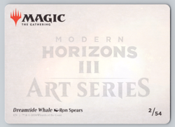 Dreamtide Whale - Modern Horizons 3 Art Series - MTG - Image 2