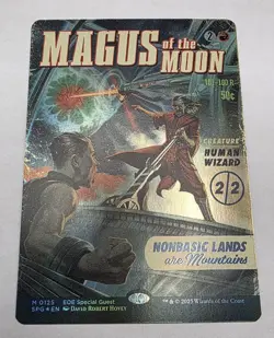 Mtg Magic Magus of the Moon (Showcase) Special Guests Foil Mint Never Played - Image 1