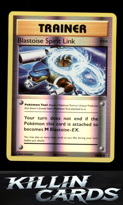 Reverse Holofoil Blastoise Spirit Link 73/108 Pokemon Uncommon XY - Evolutions C - Image 1