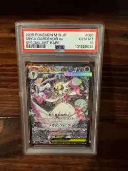 POKEMON 2025 MEGA GARDEVOIR ex JPN MEGA SYMPHONIA #087 PSA 10 - Image 1