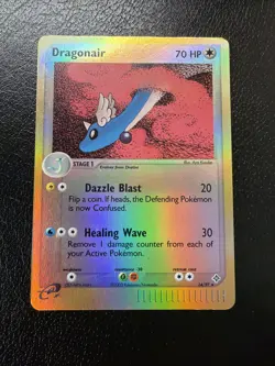 Vintage 2003 Pokemon EX Dragon Dragonair #14/97 Reverse Holo Rare LP - Image 3