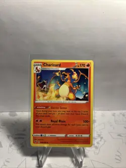 Pokemon Cards Charizard 025/185 Non Holo Rare Vivid Voltage - (NM) - Image 1
