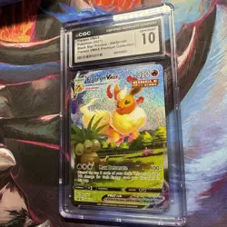 CGC Gem Mint 10 Eevee Ex Prismatic Evolutions Black Star Promo 174 Pokemon 2025 - Image 5