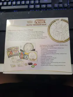 Pokemon Brilliant Stars ETB Elite Trainer Box Slight Tear - Image 4
